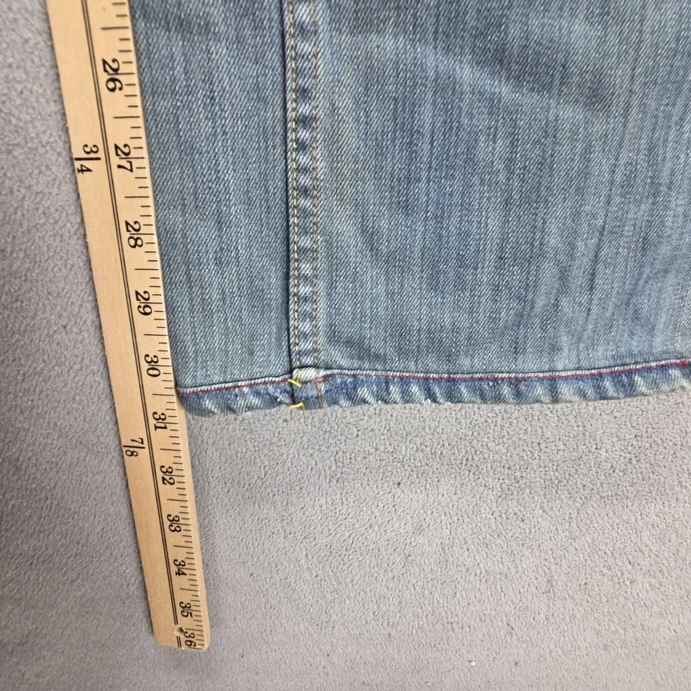 Diesel Jeans Mens 30x34 Blue Hippix Carpenter Flap Pocket Button Fly Italy 00710